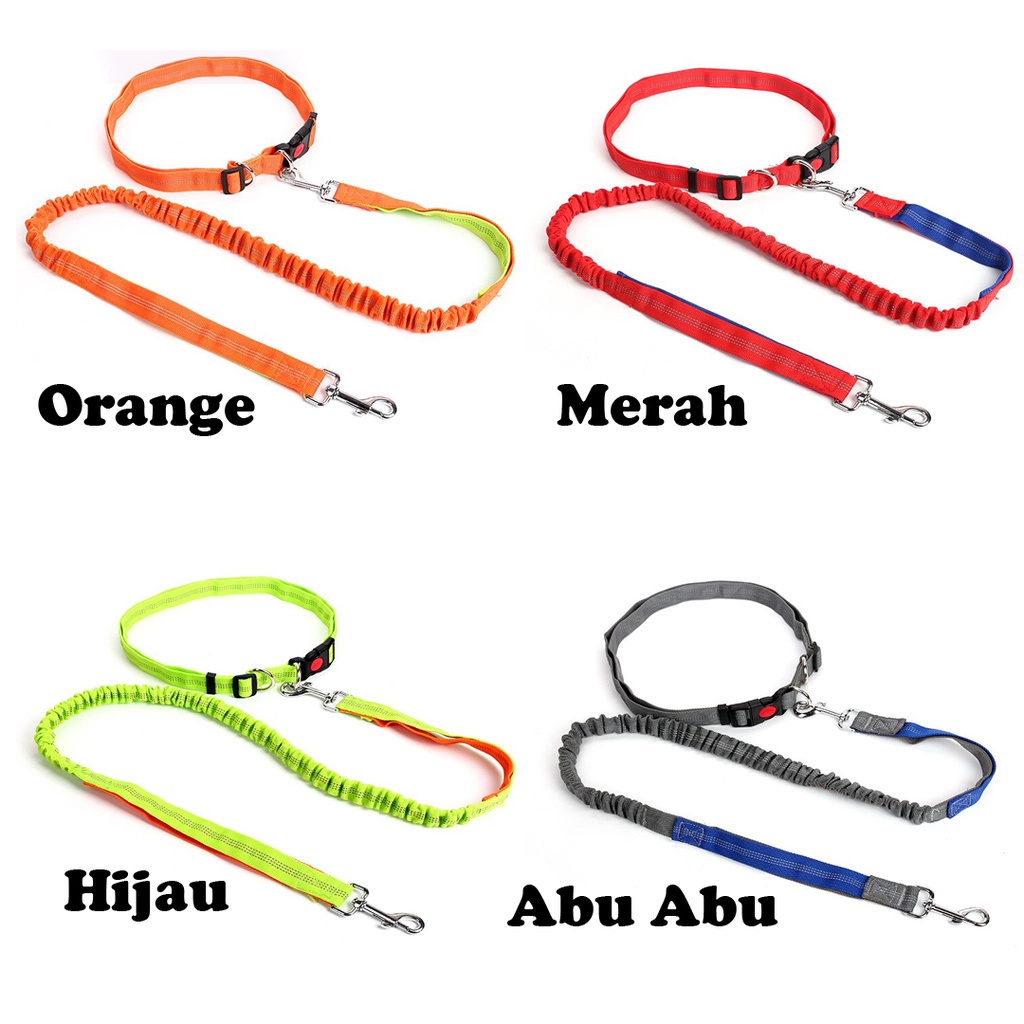 Tali Tuntun Hewan Anjing Kucing Kelinci / Pet Dog Cat Leash Jogging