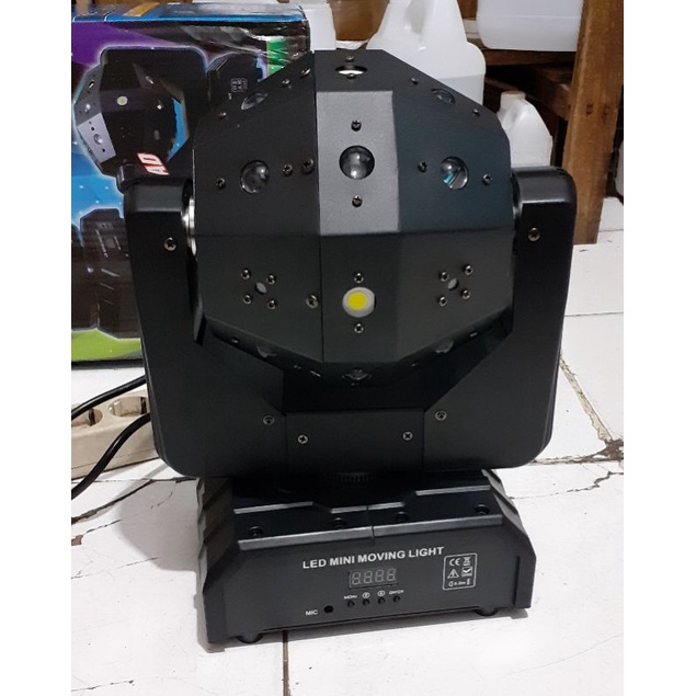 Moving head ball + laser Led moving ball head