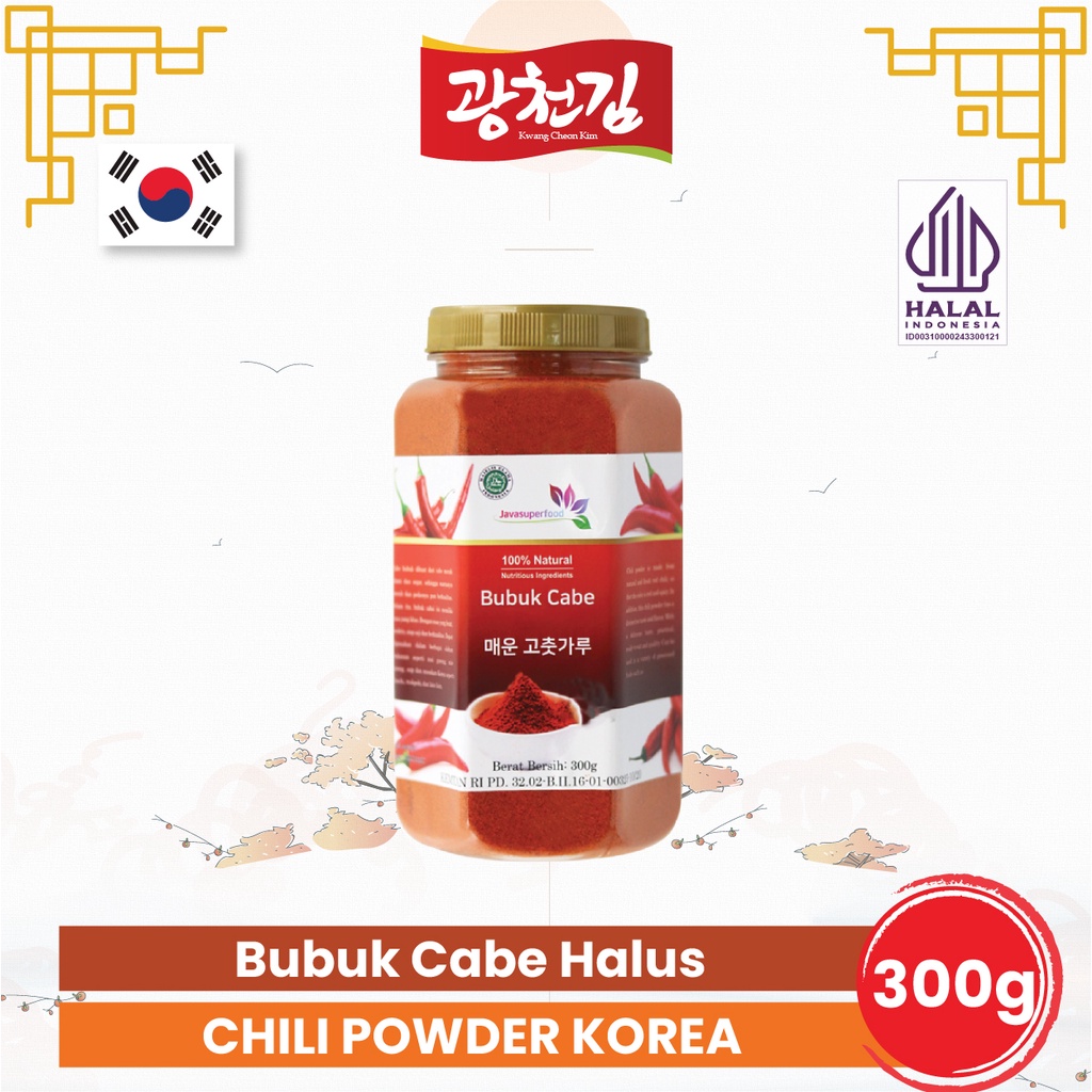 

Bubuk Cabe Korea Toples [Halus] 300g / Korea Chili Powder Bottle 300g