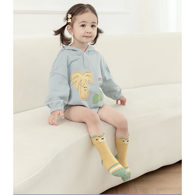 Kaos Kaki Bayi Duck Happy Motif Animal | Kaos Kaki Anak Korea