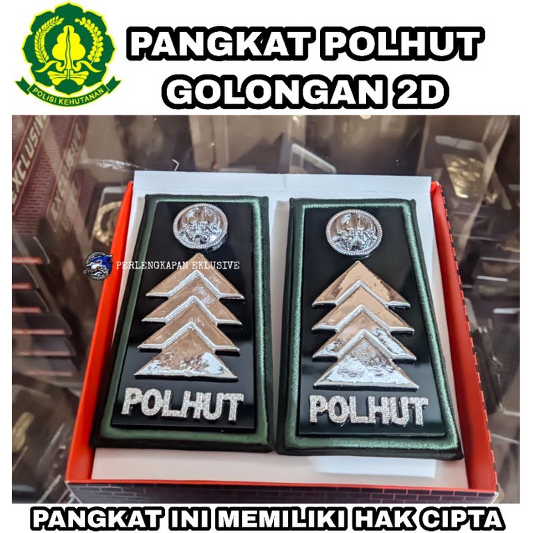 PANGKAT POLHUT GOLONGAN 2D  PANGKAT GUNUNG 4 - PANGKAT POLHUT - PANGKAT POLHUT 2D
