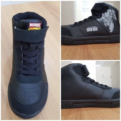 Original Marvel Sepatu Anak Iron Man Avengers Avenger + Box