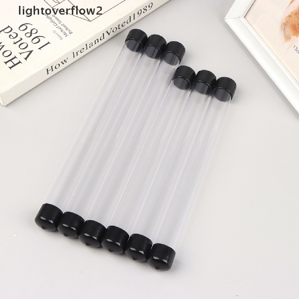 (lightoverflow2) Kotak Penyimpanan Pulpen Bahan PVC Transparan