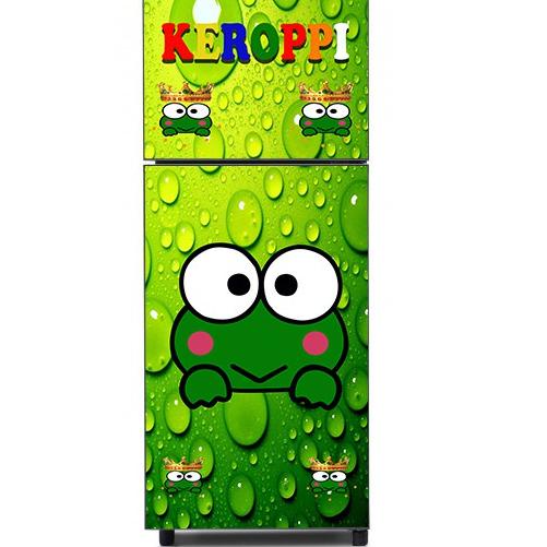 Semuanya baru--Stiker kulkas 2 Pintu