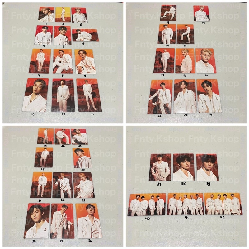 Trading Card (TC) Be The Sun / BeTS No 1-42