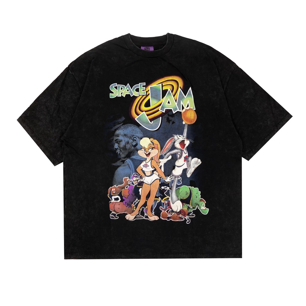 TSHIRT OVERSIZE SPACE JAM WASHED
