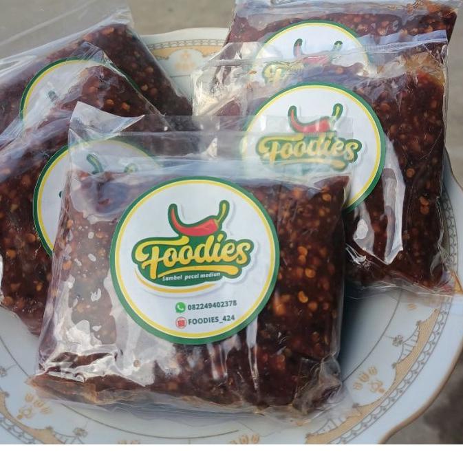 

limited STOCK!SAMBEL PECEL PEDAS ASLI MADIUN 1KG|KD9