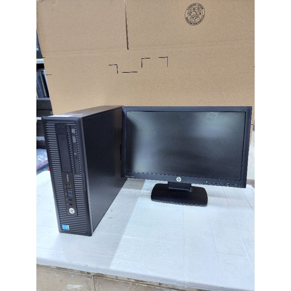 PC LENGKAP SIAP PAKAI CORE I5 4570 RAM 4GB HDD 500GB MONITOR 19&quot; KEYBOARD MOUSE OBRAL