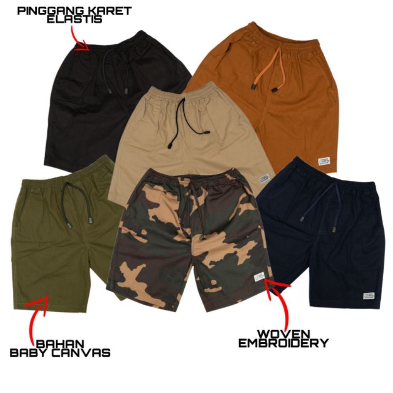 Celana Boardshort Skate Sunday Original Celana Pendek Pria