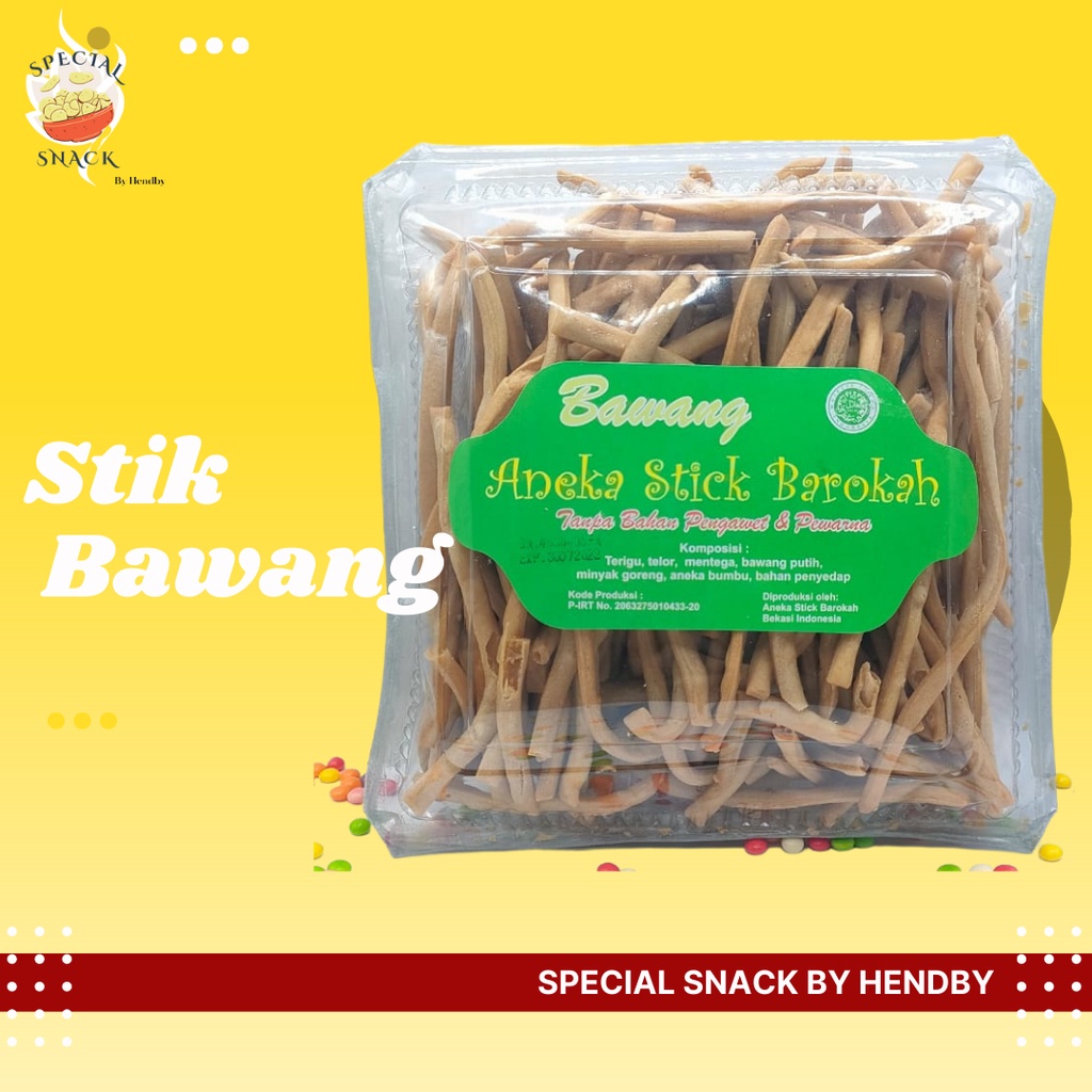 

Cemilan Bawang Asin Gurih Renyah
