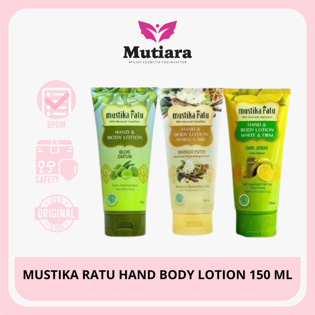MUSTIKA RATU HAND BODY LOTION
