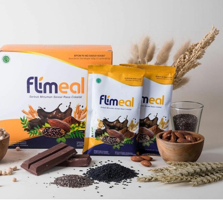 

SALE✅FLIMEAL1 BOX ISI 12 SACHET SEREAL PENGGANTI MAKAN RASA COKLAT HALAL BY FLIMTY FLIMIL FLIMMEAL FLIM MEAL ORIGINAL ORI OFFICIAL STORE FLIMEL|KD2