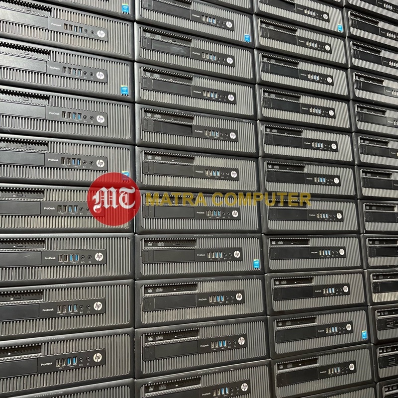Palet Komputer PC HP core i5 intel generasi 4 LCD 19 ProDesk 600 G1 SFF siap pakai-3