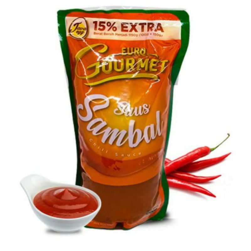 

Euro gourmet sambal 1kg