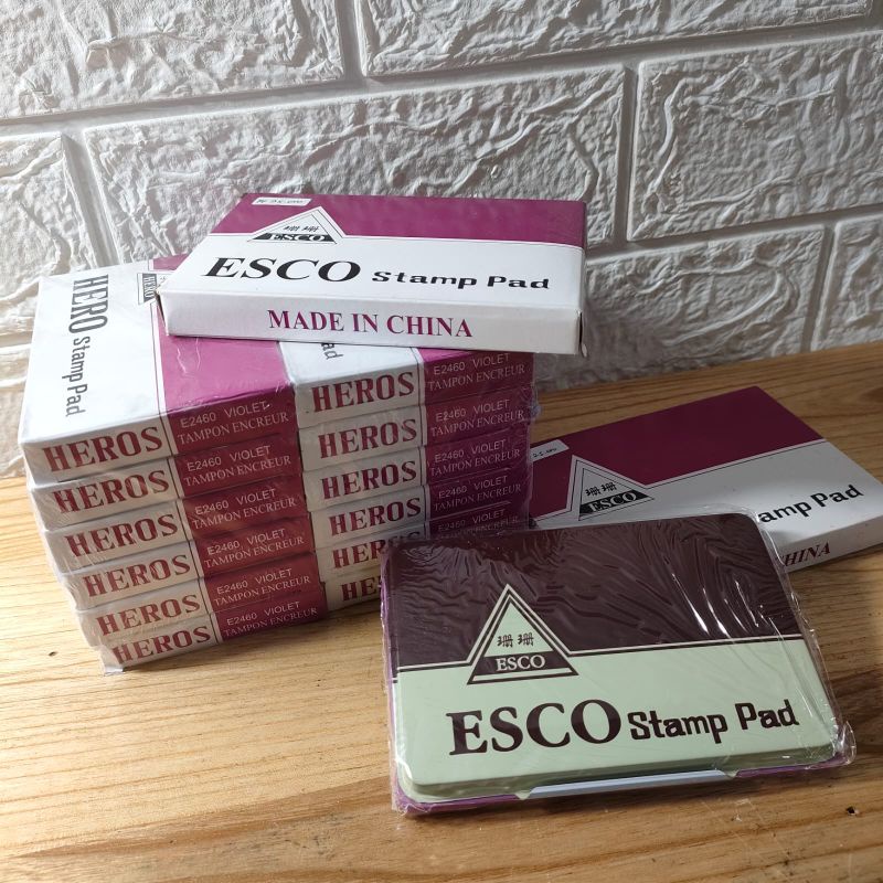 

Bantalan Stempel/Stamp Pad/Bak Stempel Kayu
