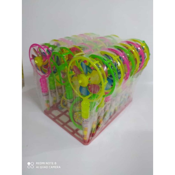 Permen snack cemilan mainan anak anak kincir kipas angin permen murah (isi 30)