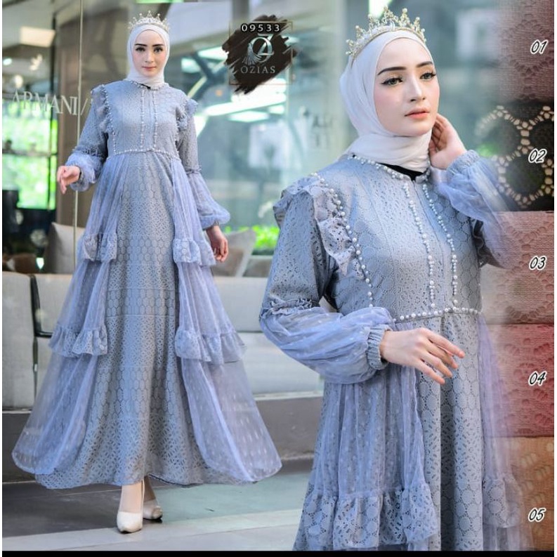 Paket Seragaman Gamis Hajatan dari  Ozias