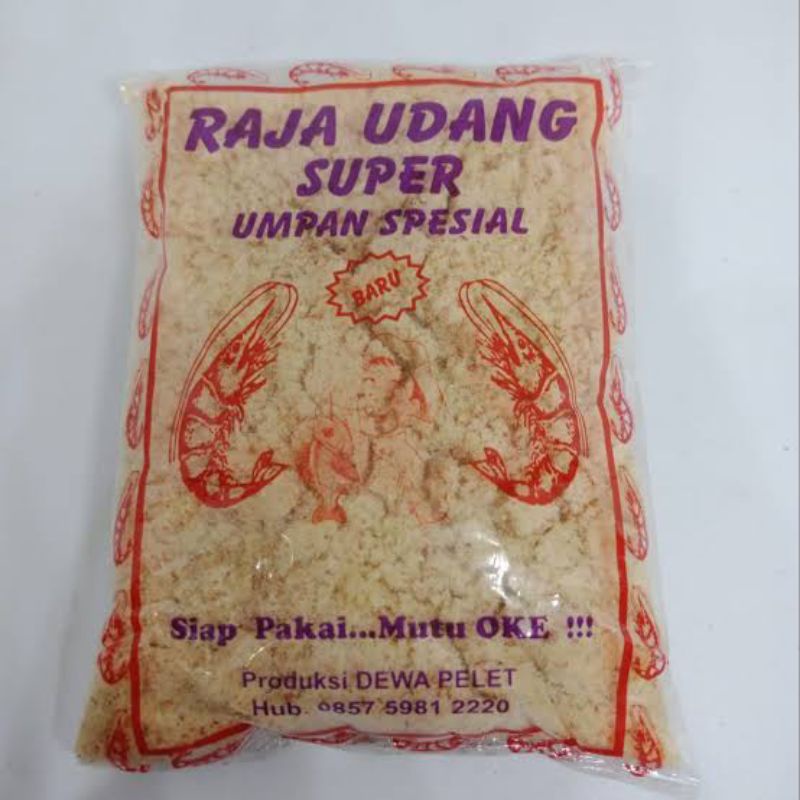 Pelet RAJA UDANG SUPER umpan spesial