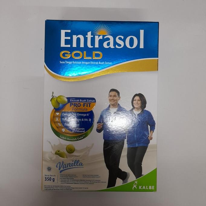 

[ COD ] Entrasol gold vanilla 350g