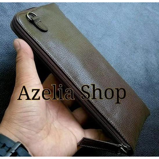 tas hp selempang kulit asli-pria-wanita-dompet hp kulit-sling