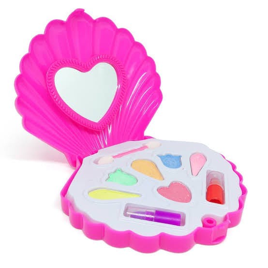 Mainan Anak Perempuan Set Make Up Kosmetik Shell Kerang