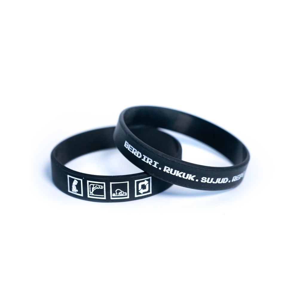 Berdiri. Rukuk. Sujud. Repeat. | Gelang Karet Silicone by Embracelet