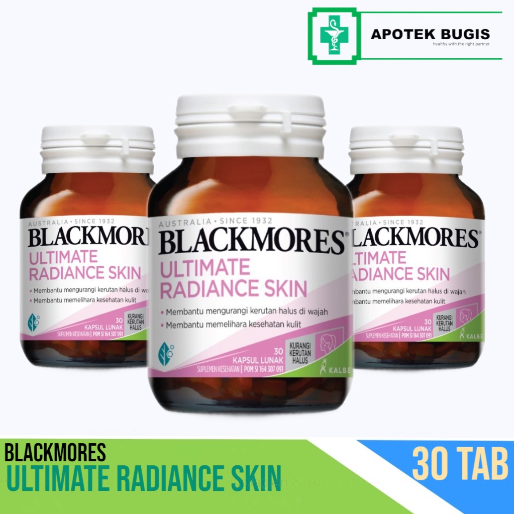 Blackmores Ultimate Radiance Skin 30 Kapsul - Blackmores Radiance skin 30 Capsules suplemen