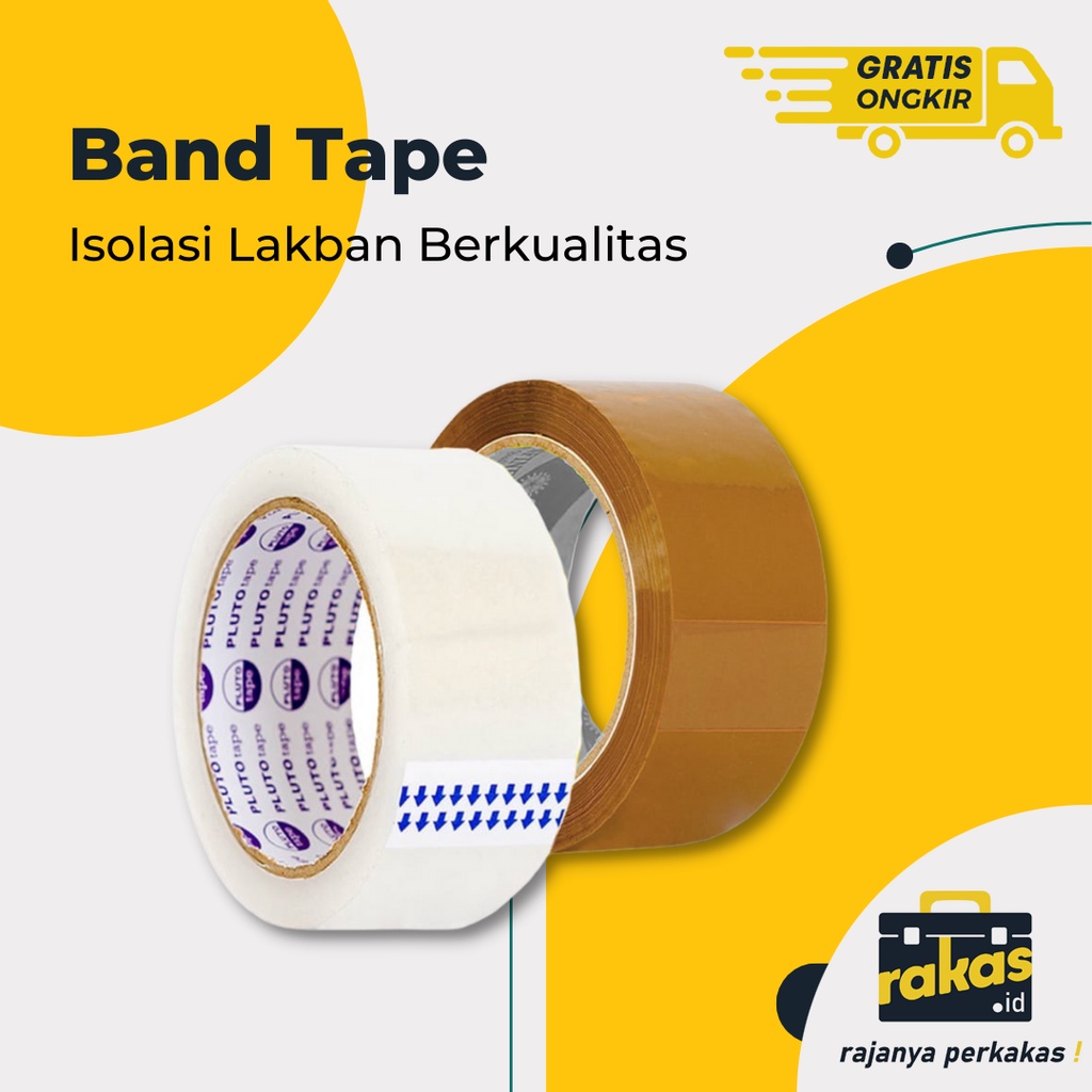 

Band Tape Isolasi Lakban Berkualitas