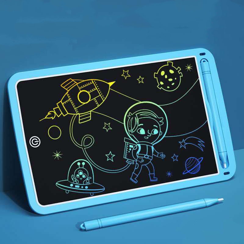 LCD papan gambar anak-anak papan tulis papan gambar mainan anak-anak perlengkapan sekolah rumah papan tulis kecil