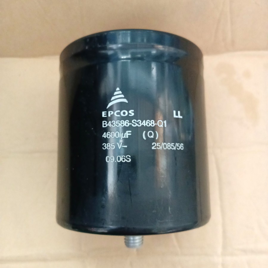 elco EPCOS 385v 4600uf 4600 UF 400V 450v kapasitor elko epcos original
