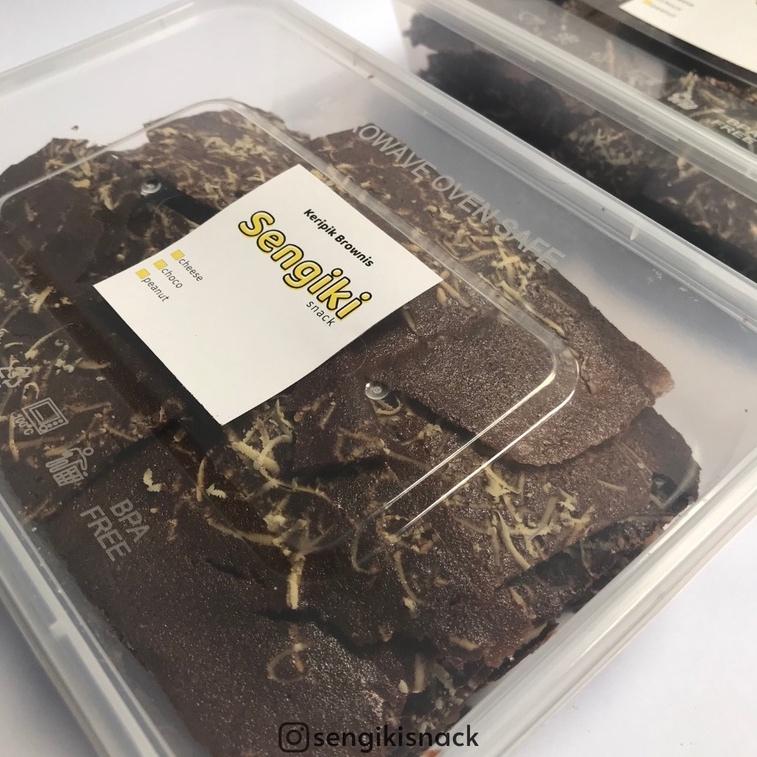 

KERIPIK BROWNIS KERIPIK BROWNIES SENGIKISNACK BROWNISCHIPS BROWNIESCHIPS BROWNIS KERING RENYAH RENDAH KALORI KREZ KREZ 150Gr