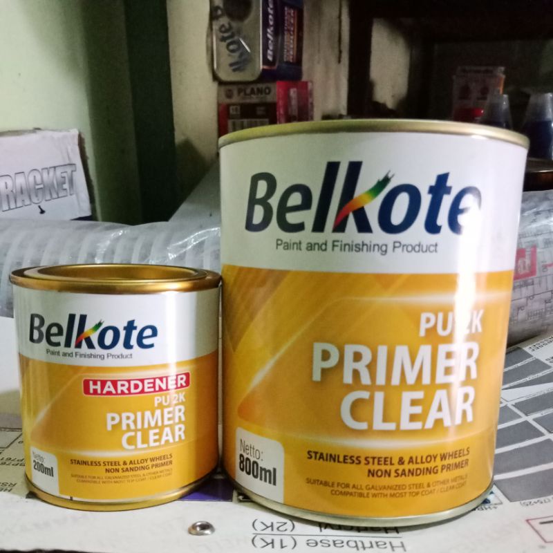 Belkote PU 2k Primer Clear