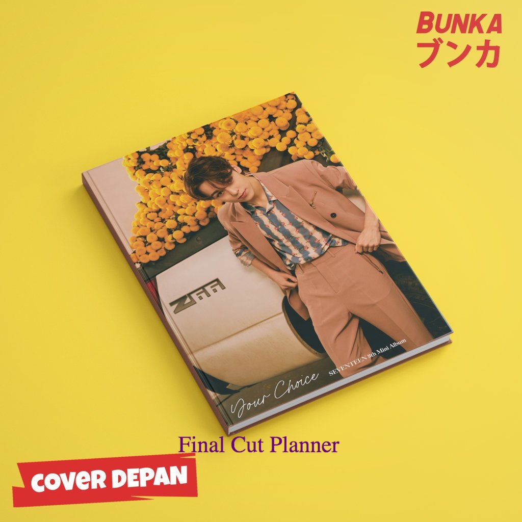 

buku tulis polos/bergaris KPOP Seventeen Vernon Hardcover A5 Buku Tulis Catatan Notes Agenda Planner Jurnal