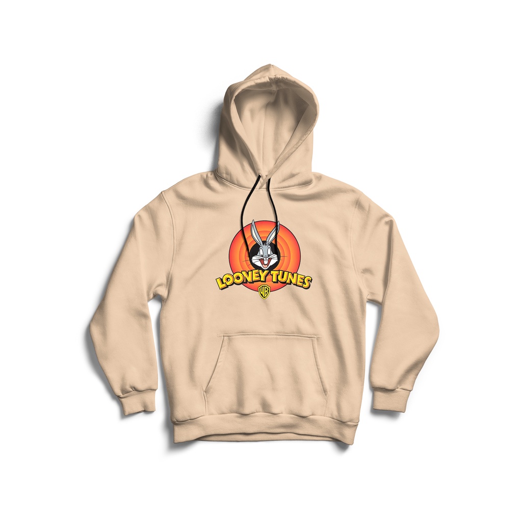 GKAHDCLTN156 Jaket Hoodie Anak Gambar Kartun Looney Tunes Bugs Bunny Hoodie Anak Lengan Panjang Baha