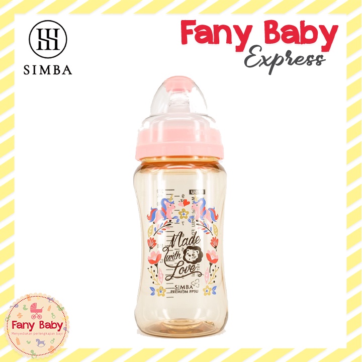 SIMBA PPSU DOROTHY WONDERLAND WIDE NECK FEEDING BOTTLE / 270ML