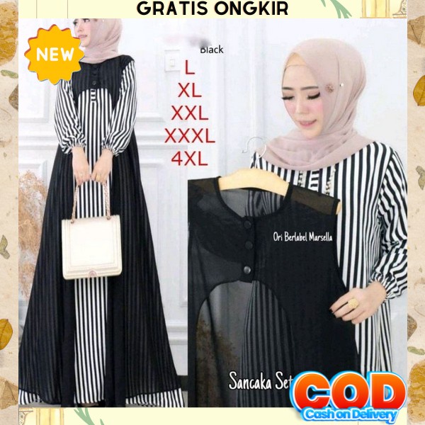 Gamis Lebaran Perempuan Dewasa Gsmis Remaja Termurah Gmis Muslimah Polos Gsmis Kondangan Pesta Baju 