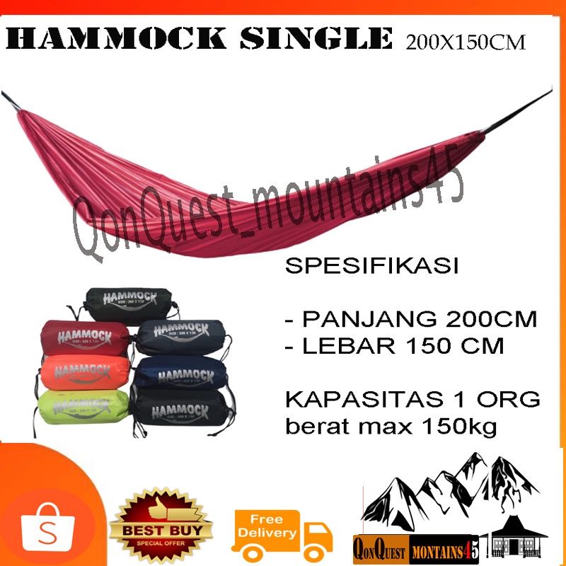 HAMMOCK AYUNAN RIZALBAG KUALITAS TERJAMIN