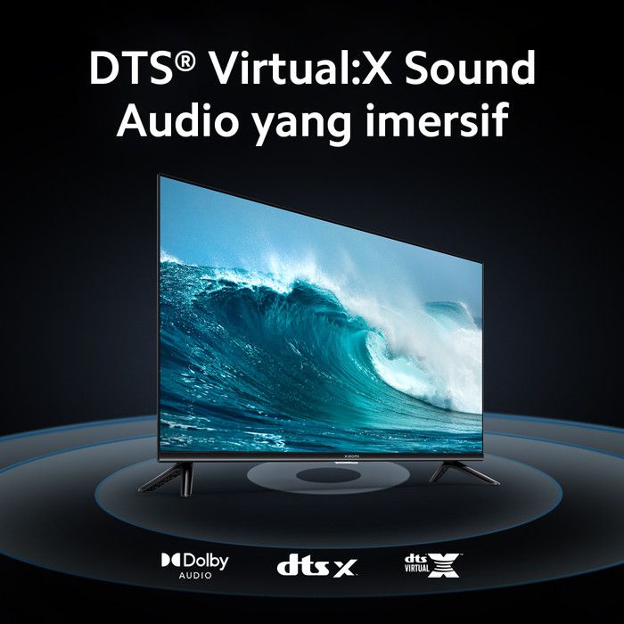 Mi TV A2 43&quot; Inch FHD Dolby Audio Android TV Garansi Resmi 1 Tahun - Support TV Digital