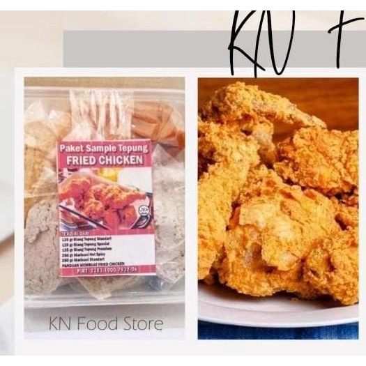 

[COD] Paket Percobaan Tepung Fried Chicken - Paket percobaan Fried Chicken [COD]