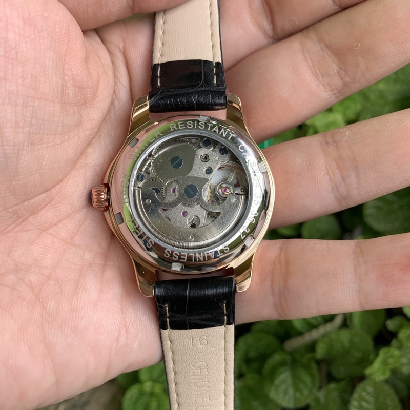Jam Tangan Wanita Automatic Mechanical Diamond Butterfly Luxury Chenxi
