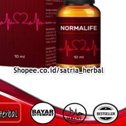 NORMALIFE CAIR 100% ASLI ORIGINAL MENGATASI HIPERTENSI JANTUNG MEMBERSIHKAN PEMBULUH DARAH AMAN