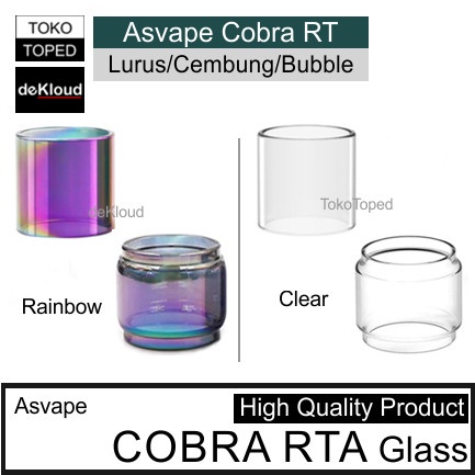 COBRA RTAx Glass | kaca gelas tabung