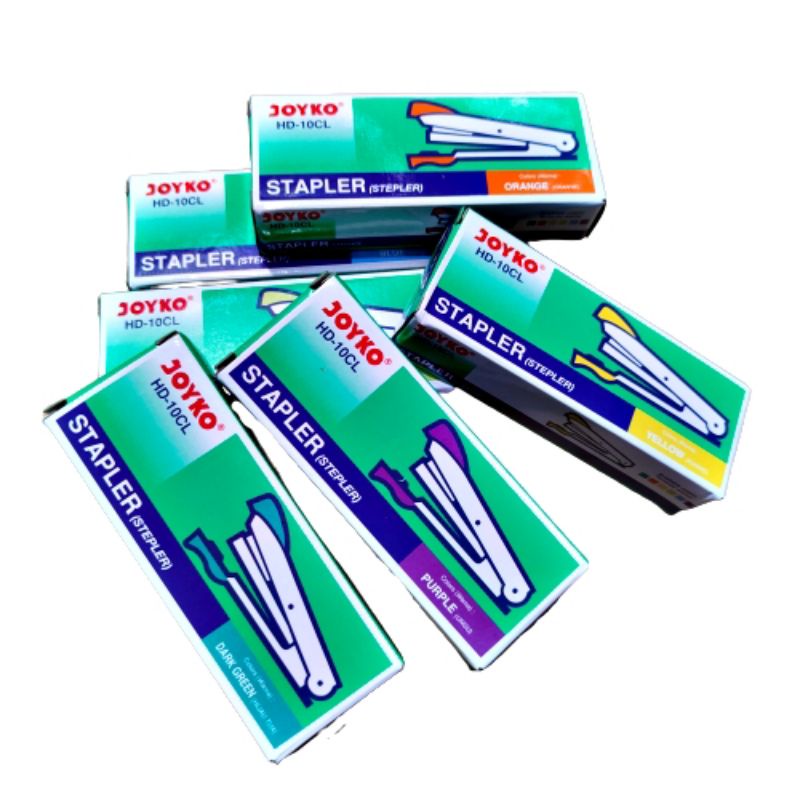 

[ERA] Stapler staples 6pcs Joyko HD-10CL Warna Grosir