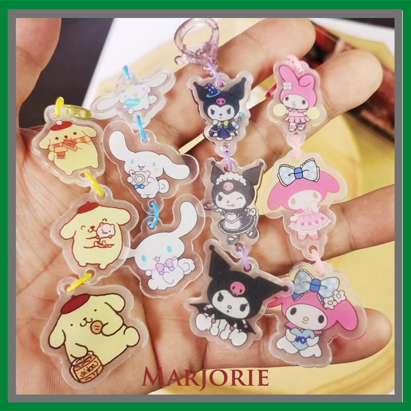 Hadiah Kreatif Gadis Boneka Hati KurmeMeitetti Liontin Kunci Kunci-MJD
