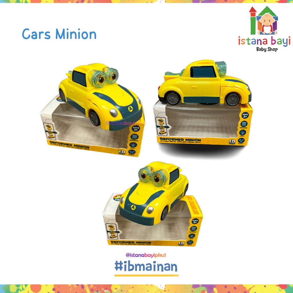 Mainan Mobil Minion/ Mainan Mobilan Anak