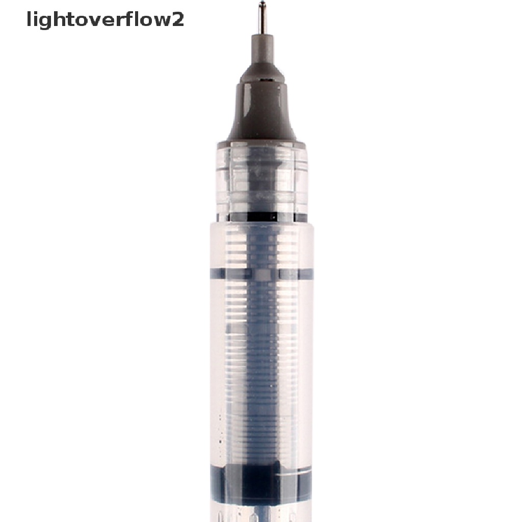 (lightoverflow2) Pena Rollerball Tinta Cair Quick Dry Ukuran 0.5mm