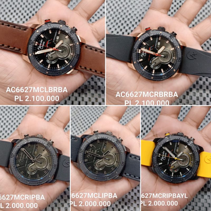Ac6627 leather  || Alexandre Christie Pria Ac 6627 Mc Rubber Original