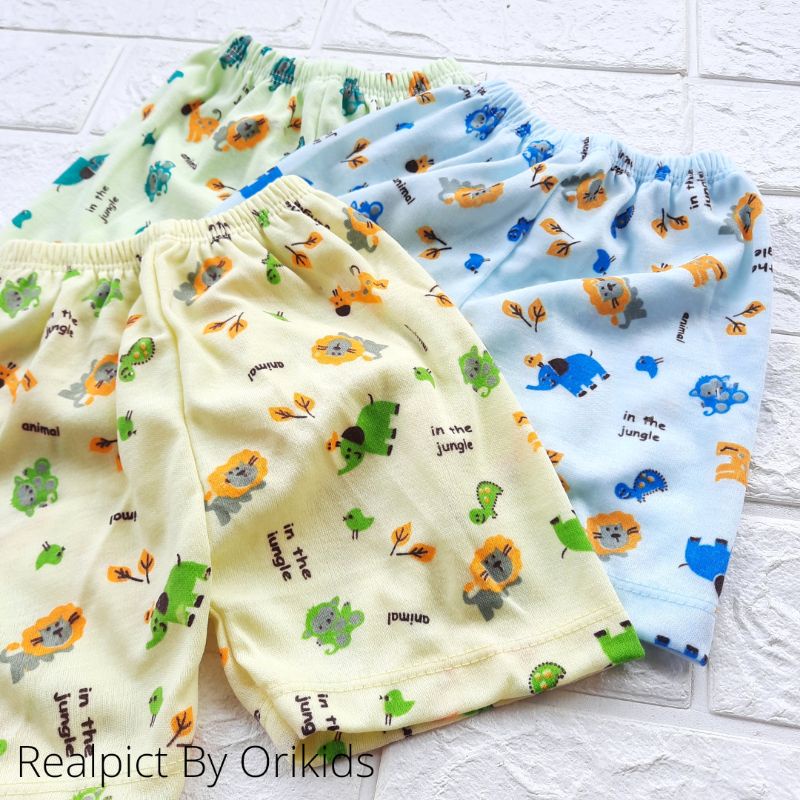 6 Pcs Celana Pendek Anak Bayi isi 6 pcs Murah Berkualitas //Celana bayi Polos Baby Newborn //celana pendek bayi //celana bayi 0-6 bulan