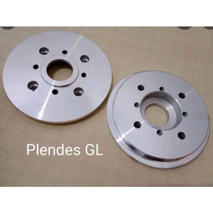 Plendes adaptor cakram belakang satria 2 tak tromol besar gl pro gl max Tiger Megapro Jupiter z Vega