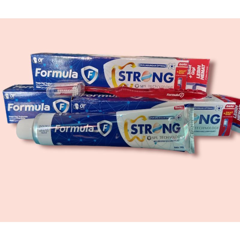 odol formula strong + hadiah sikat gigi